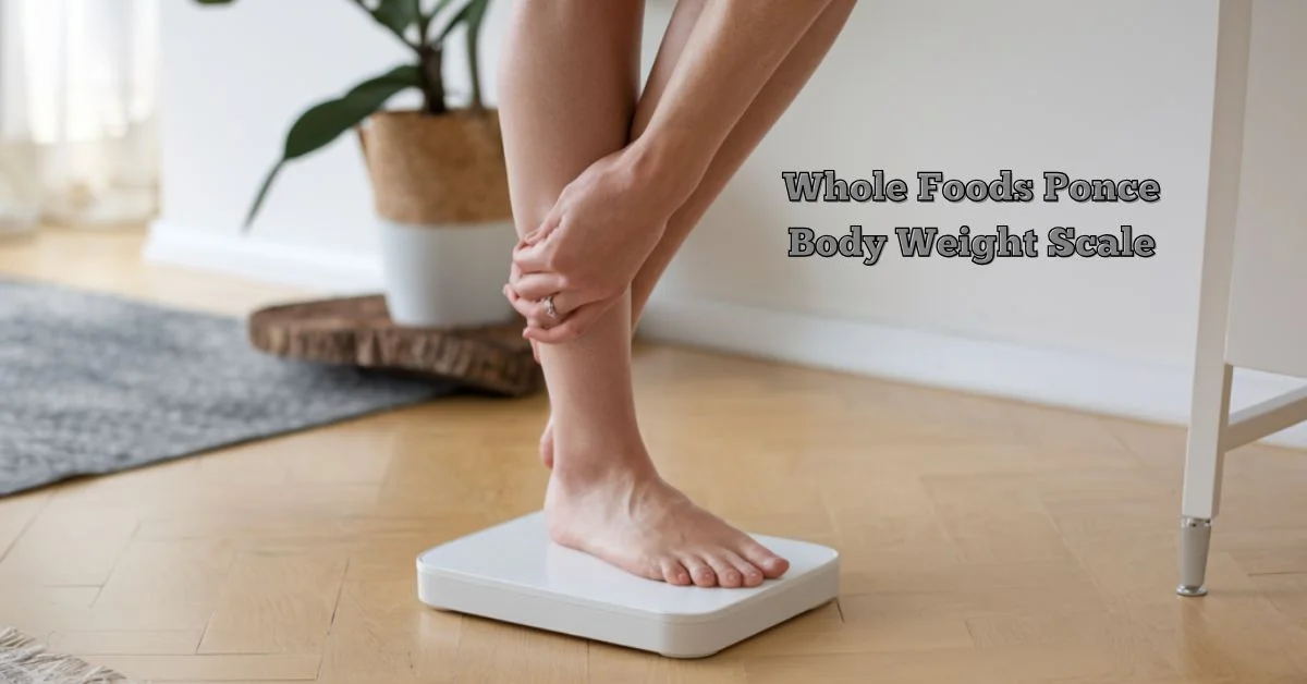 Whole Foods Ponce Body Weight Scale