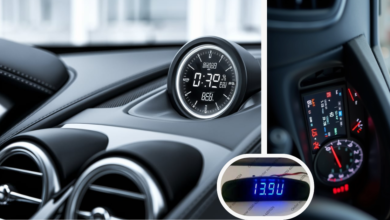 Baimoqi Car Digital Clock