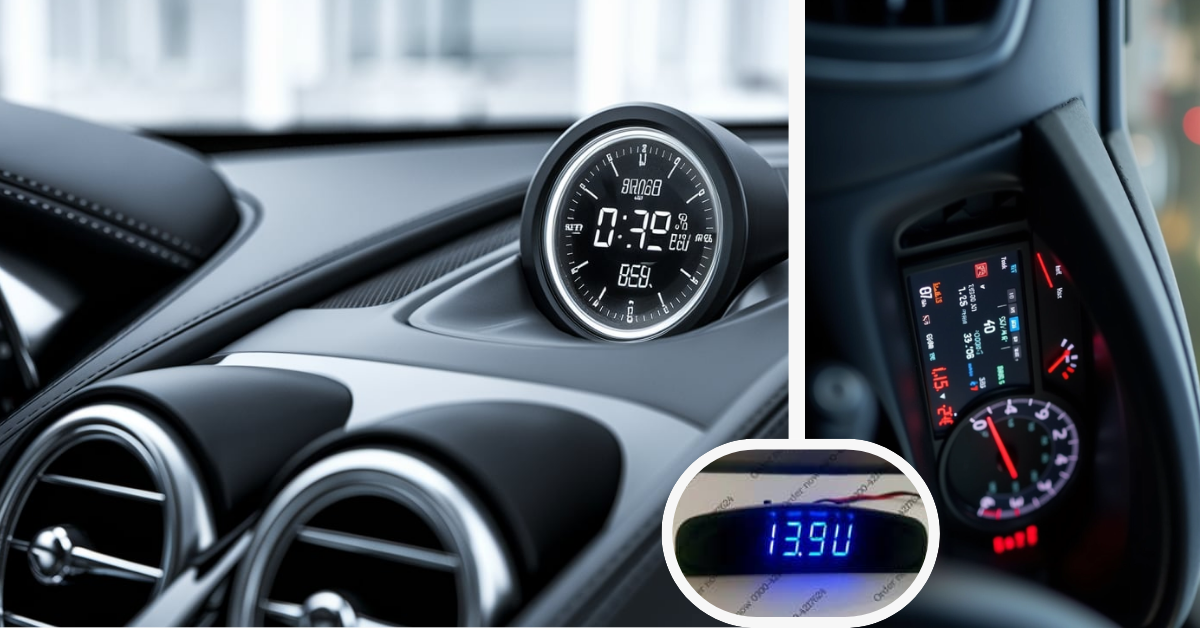 Baimoqi Car Digital Clock